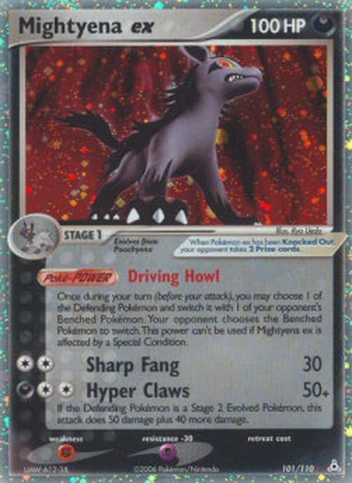 Pokemon Mightyena ex