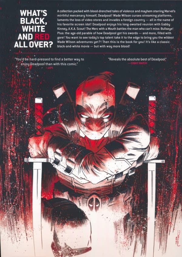 Deadpool: Black, White & Blood Treasury