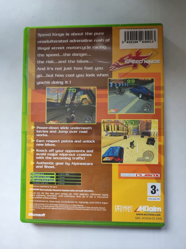 XBOX SPEED KINGS – A CLASSIC XBOX GAME