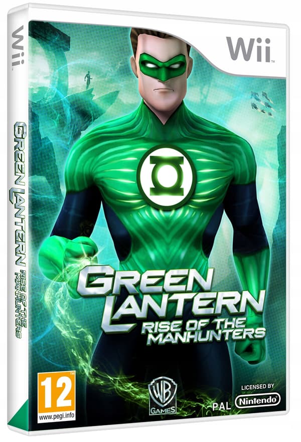 NINTENDO Wii GREEN LANTERN NEW