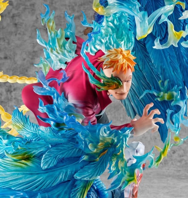 One Piece – Marco the Phoenix – P.O.P MAS Statue, 32 cm