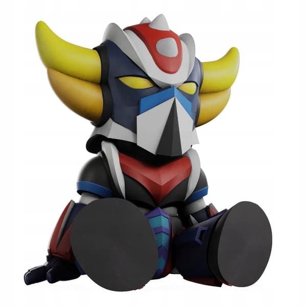 Grendizer UFO Robot Money Box, 15 cm – High-Quality PVC, Licensed