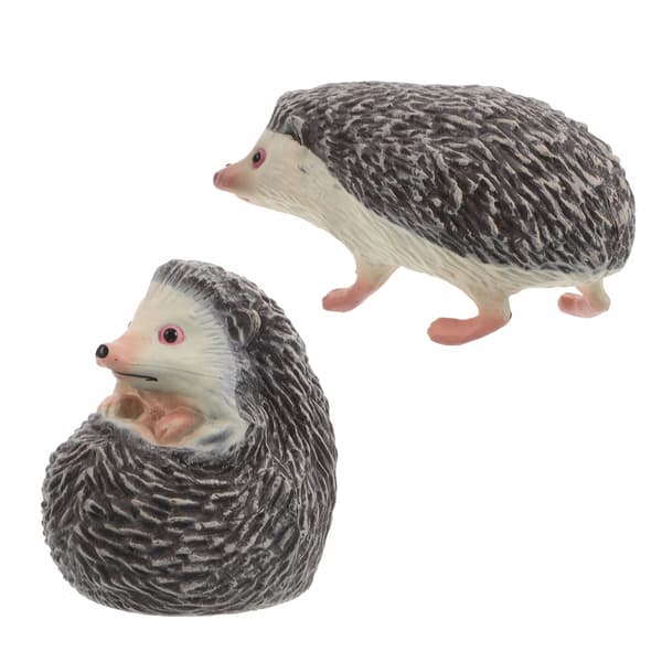 2 PVC HEDGE FIGURES FOR MINI GARDENS AND CREATIVE PLAY FOR CHILDREN