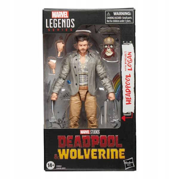 Marvel Legends Logan Deadpool Wolverine 15 cm Hasbro Collectible Figure