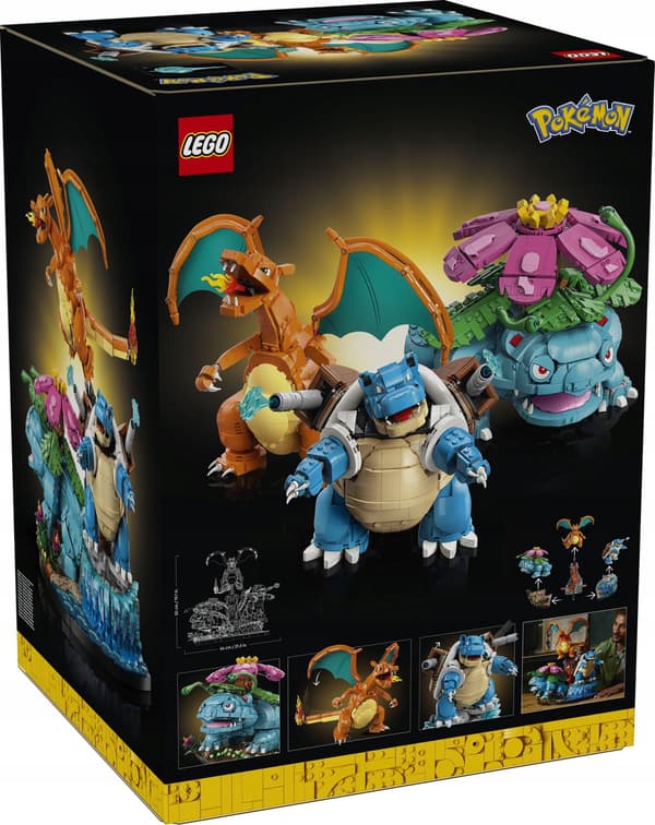 LEGO 72153 Pokémon: Venusaur, Charizard and Blastoise