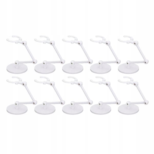 Figurine stand, plastic doll stand for collections