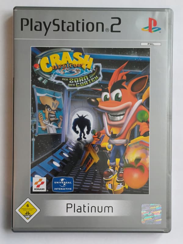 Crash Bandicoot: Wrath of Cortex, PS2