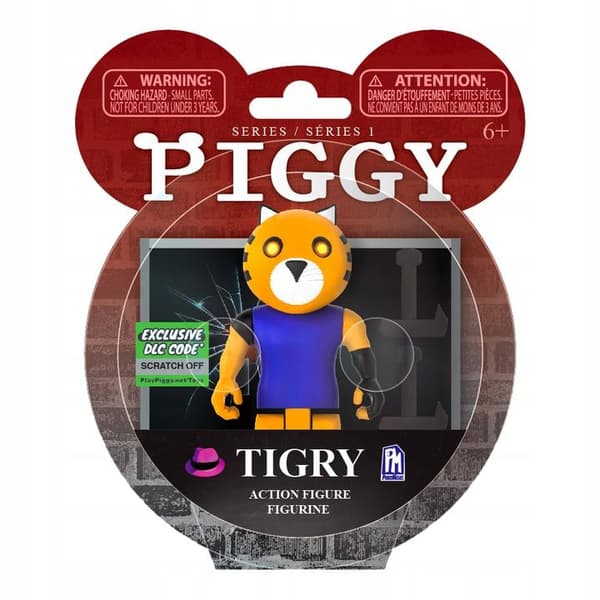 PIGGY ROBLOX DLC CODE: PHATMOJO TIGER ACTION FIGURE
