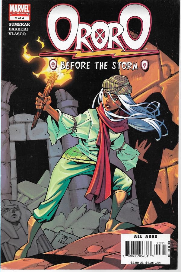Marvel Ororo Before the STORM Comic 1–4/2005 (English) X-Men