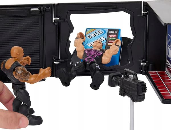MATTEL WWE Knuckle Crunchers Final Boss Microphone Set