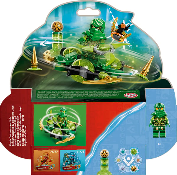 LEGO 71779 Ninjago – Lloyd’s Dragon Power – Spinjitzu Spin