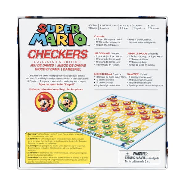 GOLIATH GAMES: SUPER MARIO CHECKERS