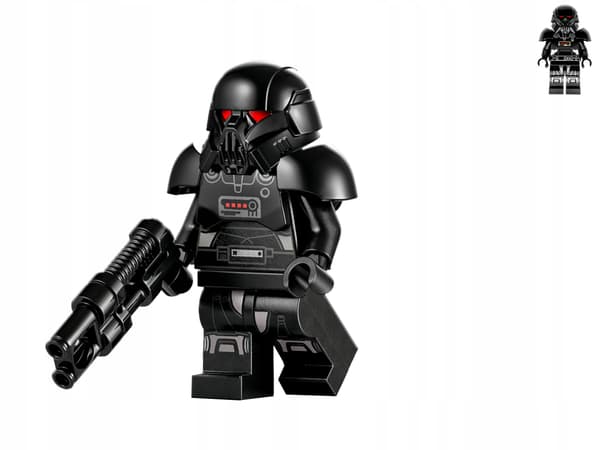 Lego Star Wars – Dark Trooper + blaster! 75324 sw1161