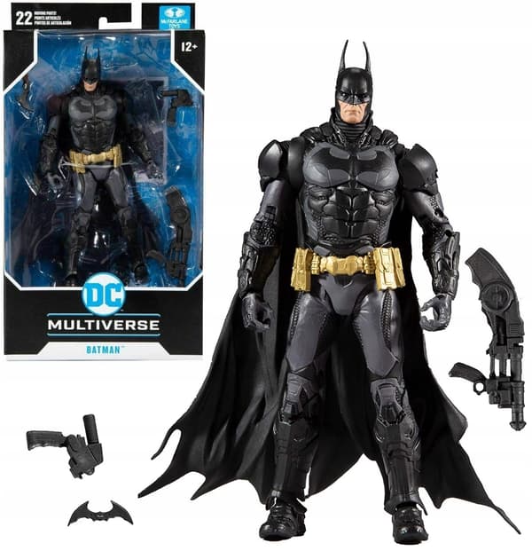 Large Batman Arkham DC Multiverse figurine, 20 cm.