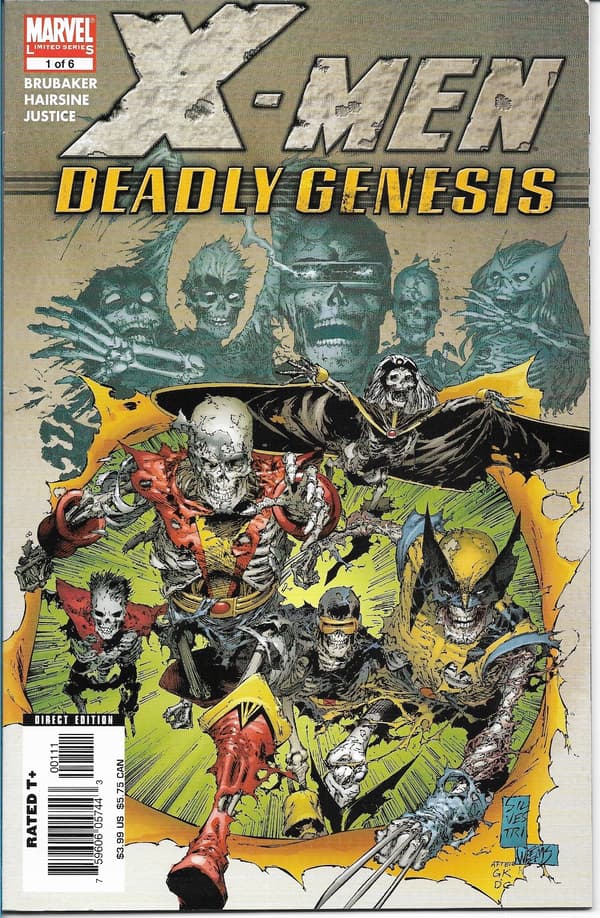 Marvel X-Men: Deadly Genesis Comic Book 1–6/2006 (in English)