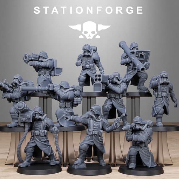GrimGuard Rocketeers – x10