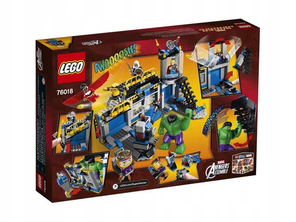 LEGO Super Heroes 76018 Hulk: Lab Wreckage.