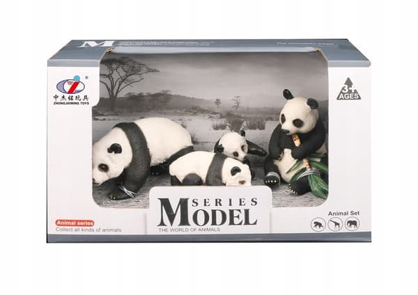 RAMIZ Panda Figurine Set