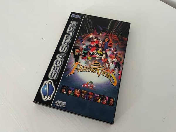 The game FIGHTING VIPERS – complete, SEGA SATURN – condition: BDB+