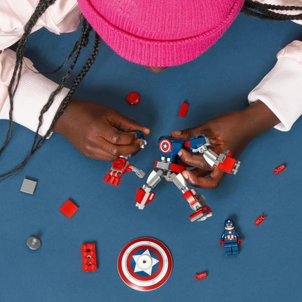 LEGO 76168 MARVEL – CAPTAIN AMERICA’S ARMOURED MECH