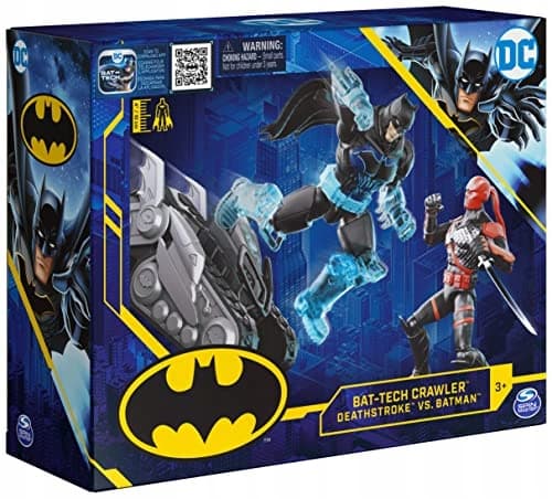 DC Comics Batman Bat-Tech Crawler Vehicle, Amazon Exclusive Batman and Deat