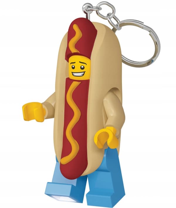 LEGO LED TORCH KEYRING – HOT DOG KEYRING