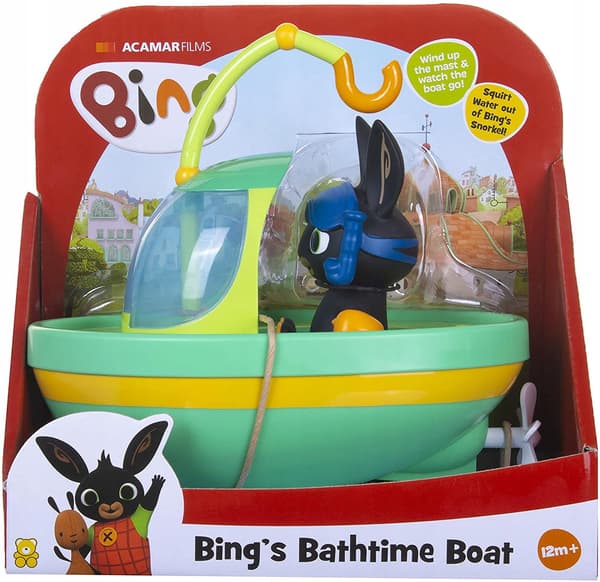 BING WIND-UP BATH TIME BOAT – NEW FOR AW21