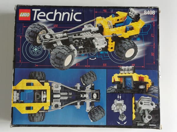 Lego 8408 Desert Ranger, set with box