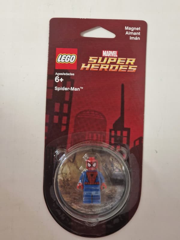 Lego Spider-Man Mini Figure Set with Magnet 850666