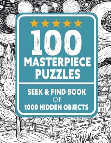 Joseph, Lori: 100 Masterpiece Puzzles Seek and Find Book: 1000 Hidden Objects