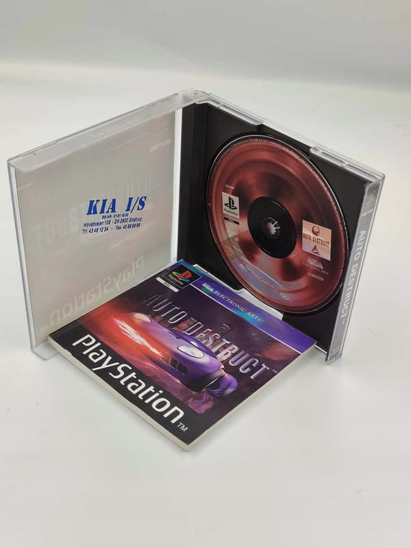 Auto Destruct game for Sony PlayStation (PSX)