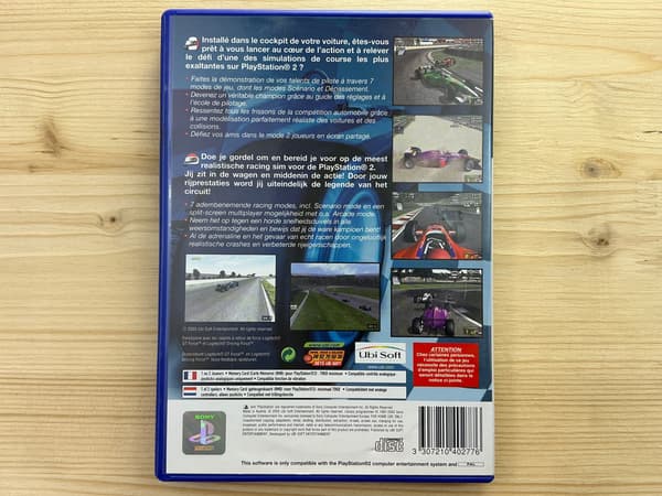 RS3 RACING SIMULATION THREE 3 – disc in very good+ condition, complete PS2 set