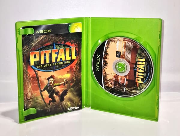 The Pitfall game for Microsoft Xbox 3XA