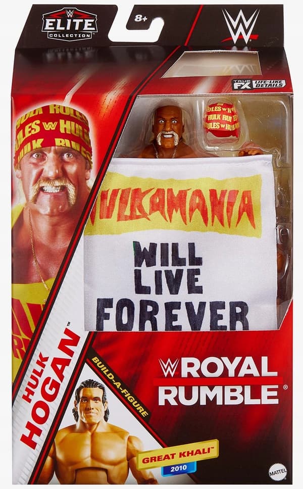 MATTEL WWE Elite Royal Rumble Hulk Hogan Figure