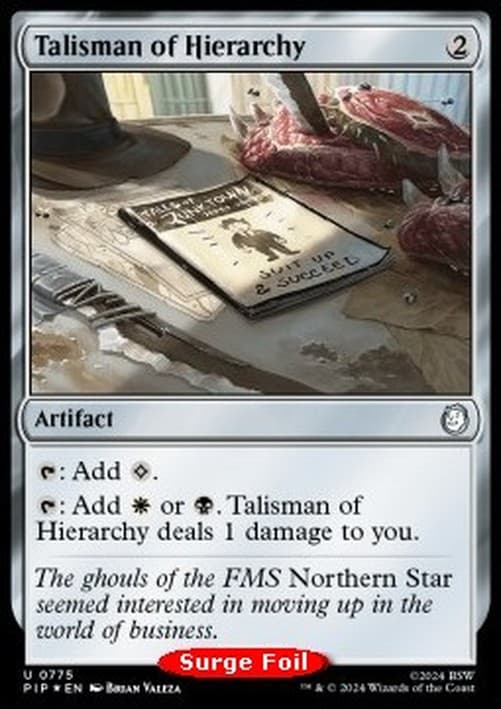 Magic: The Gathering Talisman of Hierarchy