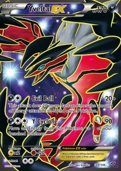 Pokemon Yveltal EX