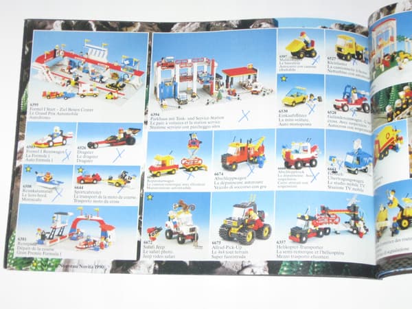 LEGO CATALOGUE FROM 1990 c90eu3 DESCRIPTION