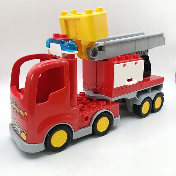 LEGO DUPLO Fire Brigade Fire Engine with Sound Brick