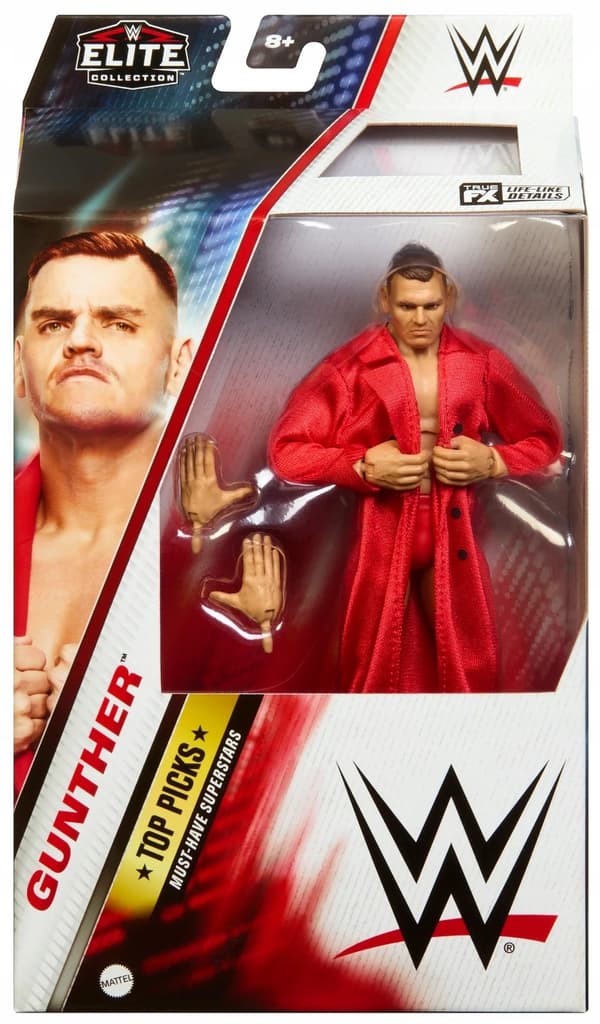 MATTEL WWE Elite Top Picks Gunther Figure