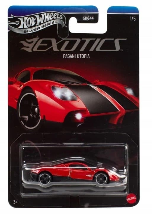 HOT WHEELS Silver Series EXOTICS 5-car set JKX76-80