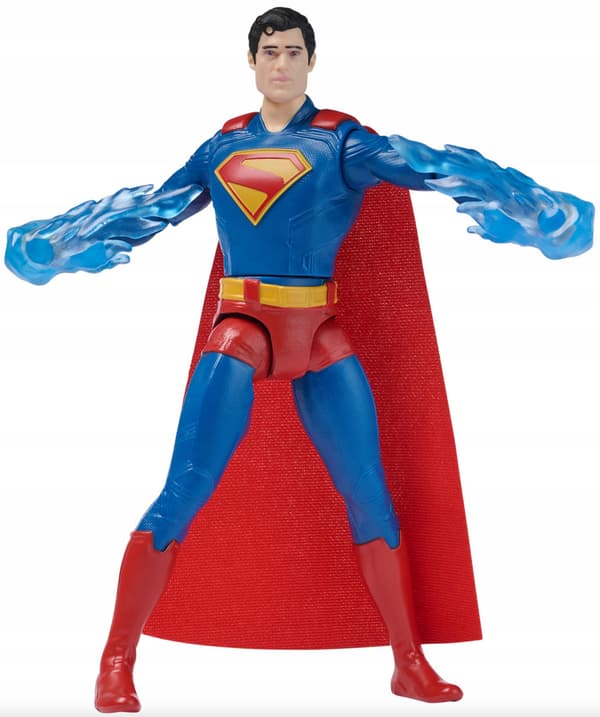 DC COMICS EPIC STRIKE SMALL ARTICULATED SUPERMAN FIGURE 15 cm