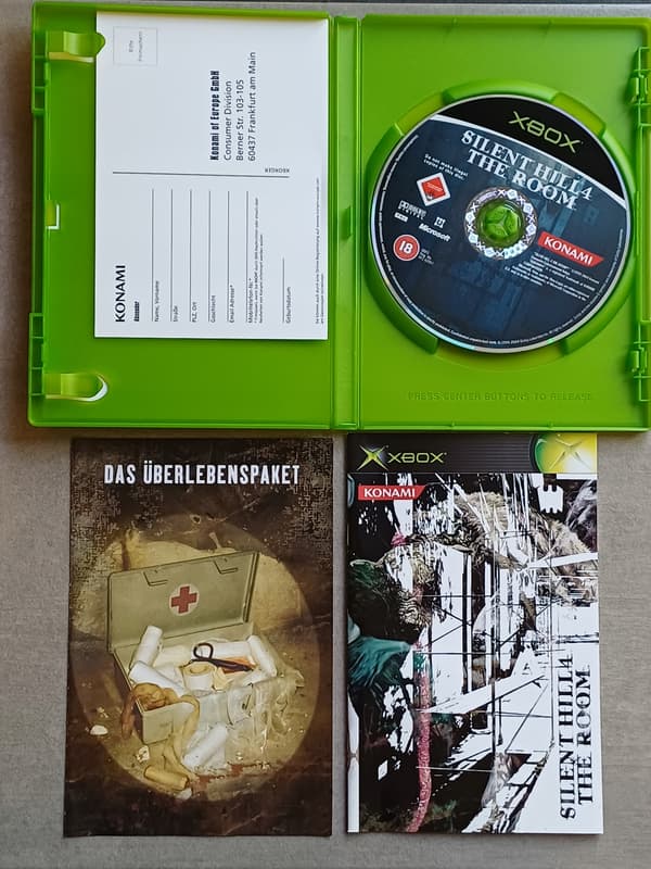 Silent Hill 4: The Room, Xbox