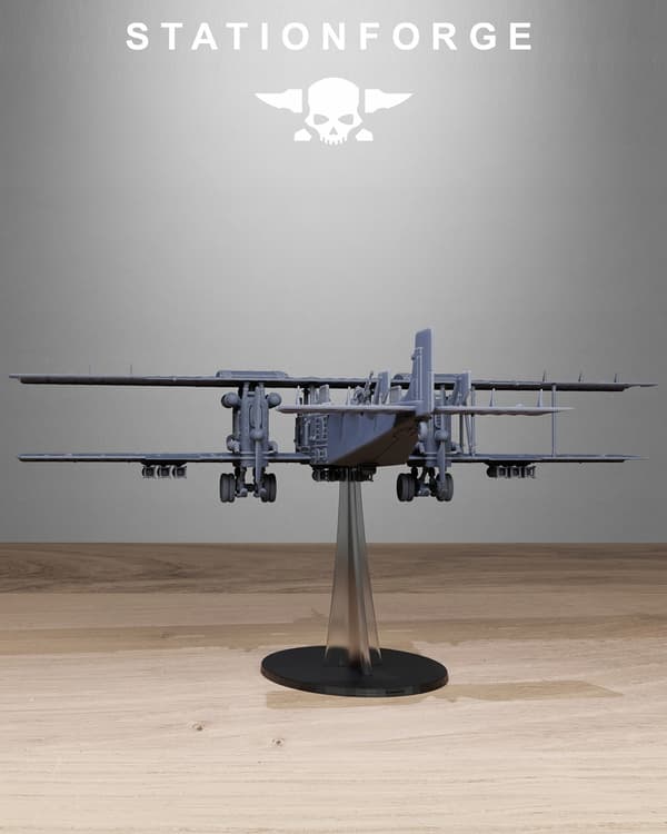 GrimGuard Iron Biplane