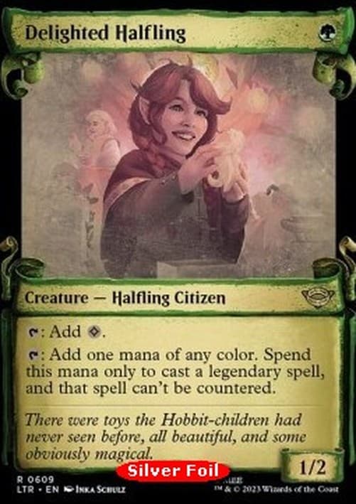 Magic: The Gathering Delighted Halfling