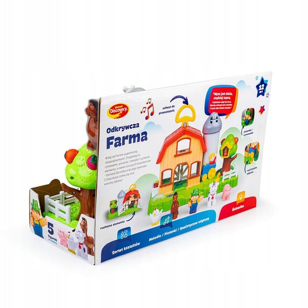 DUMEL INTERACTIVE EXPLORATORY FARM TOY WITH ANIMALS