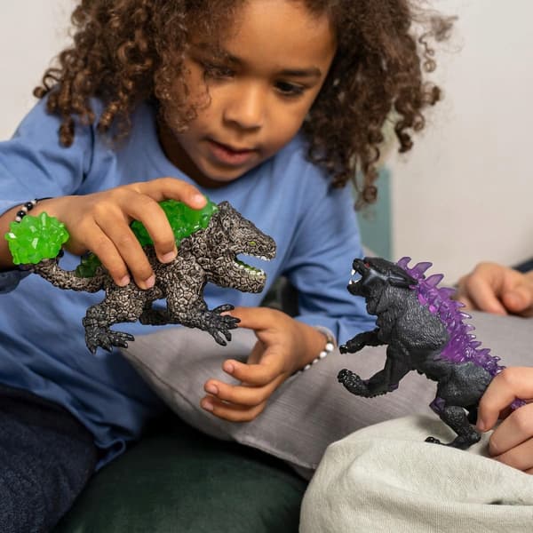 Schleich Eldrador Set of 2 Figures: Shadow Lynx and Stone Crusher