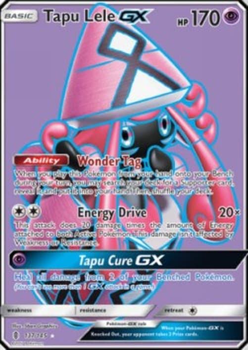 Pokemon Tapu Lele GX