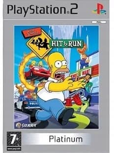 PS2 THE SIMPSONS HIT & RUN PLAYSTATION 2 Boxed game