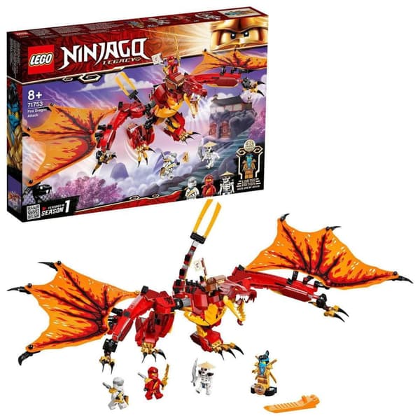 LEGO Ninjago 71753 The Fire Dragon’s Attack