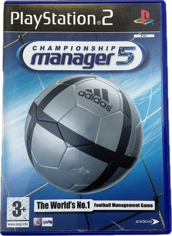 CHAMPIONSHIP MANAGER 5 – Ideał disc – complete PS2 set